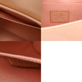 LOUIS VUITTON ルイヴィトン モノグラムヴェルニ ビスケインベイ PM マシュマロピンク M91288 レディース ヴェルニ ハンドバッグ ABランク 中古 銀蔵
