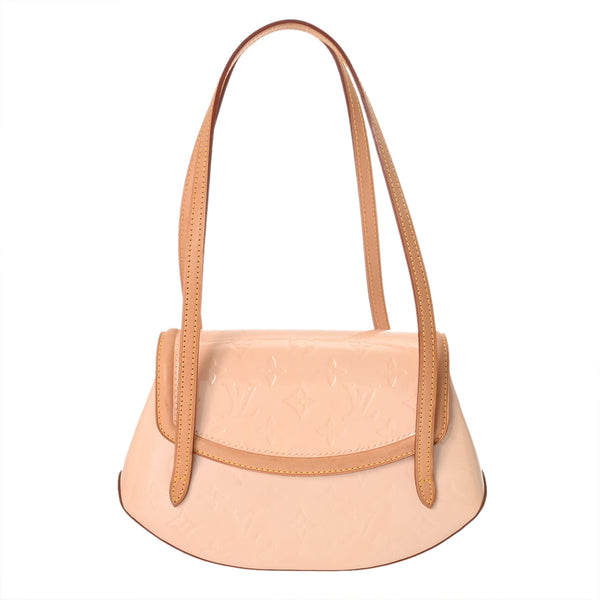 LOUIS VUITTON ルイヴィトン モノグラムヴェルニ ビスケインベイ PM マシュマロピンク M91288 レディース ヴェルニ ハンドバッグ ABランク 中古 銀蔵