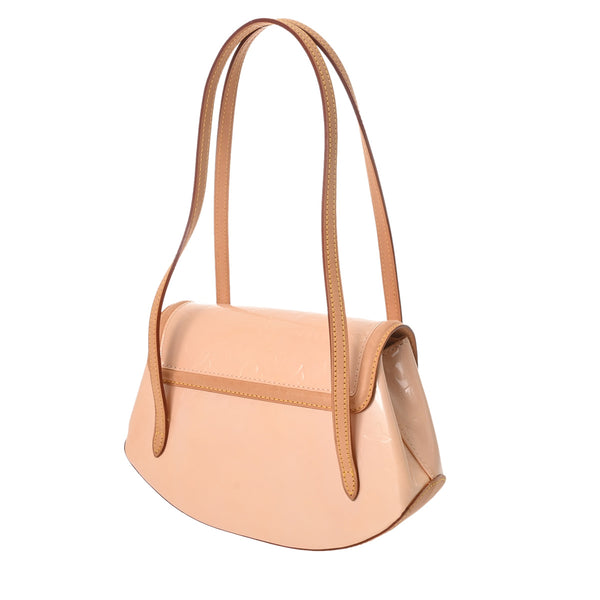 LOUIS VUITTON ルイヴィトン モノグラムヴェルニ ビスケインベイ PM マシュマロピンク M91288 レディース ヴェルニ ハンドバッグ ABランク 中古 銀蔵