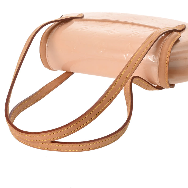 LOUIS VUITTON ルイヴィトン モノグラムヴェルニ ビスケインベイ PM マシュマロピンク M91288 レディース ヴェルニ ハンドバッグ ABランク 中古 銀蔵