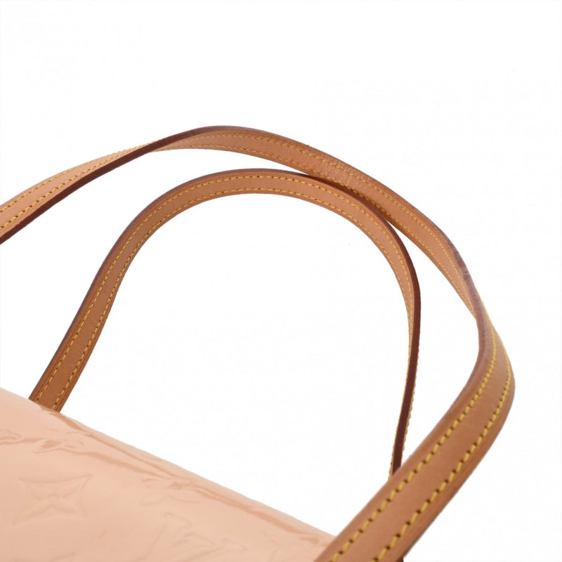 LOUIS VUITTON ルイヴィトン モノグラムヴェルニ ビスケインベイ PM マシュマロピンク M91288 レディース ヴェルニ ハンドバッグ ABランク 中古 銀蔵