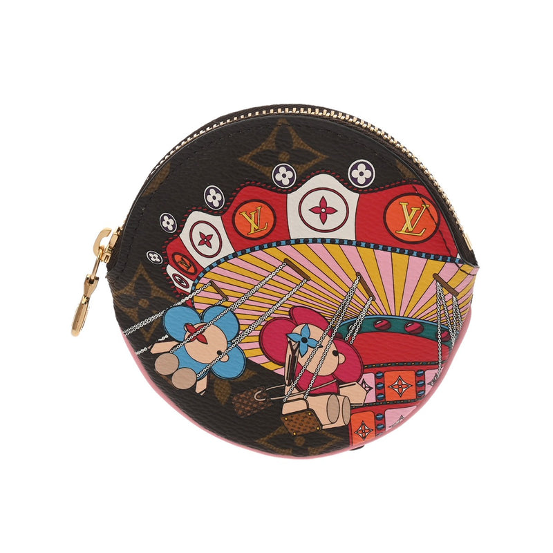 LOUIS VUITTON ルイヴィトン モノグラム ポルトモネロン ヴィヴィエンヌ 遊園地 ブラウン M69749 レディース モノグラムキャンバス コインケース 新同 中古 銀蔵