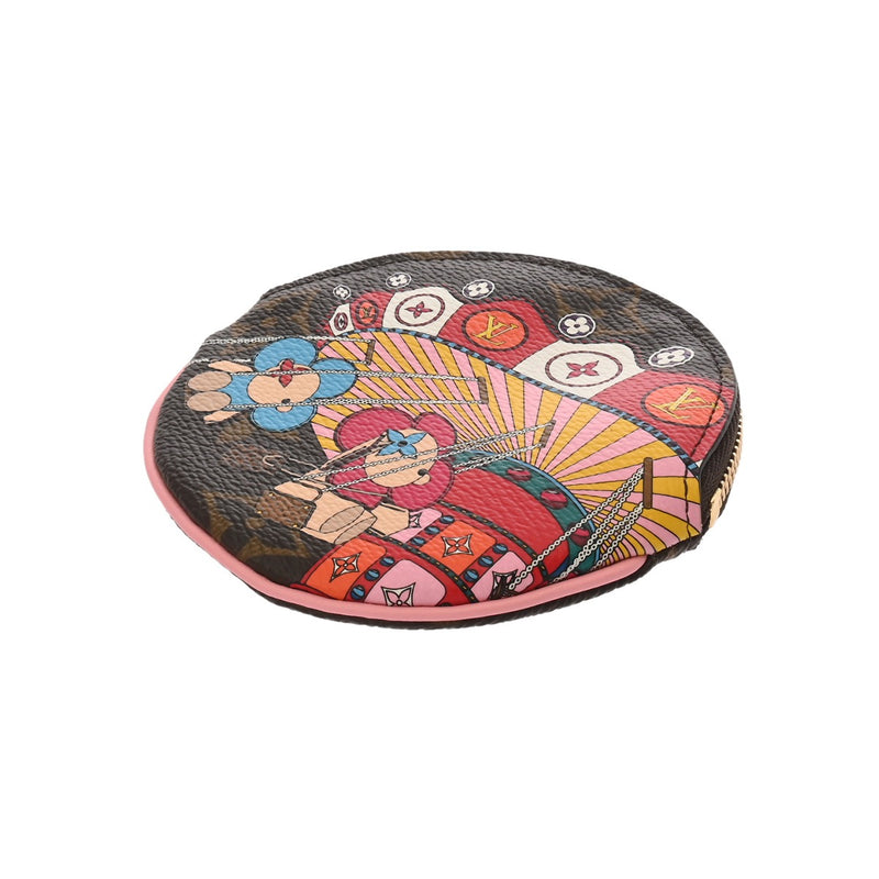 LOUIS VUITTON ルイヴィトン モノグラム ポルトモネロン ヴィヴィエンヌ 遊園地 ブラウン M69749 レディース モノグラムキャンバス コインケース 新同 中古 銀蔵