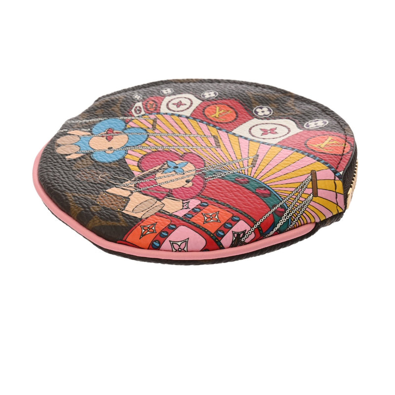 LOUIS VUITTON ルイヴィトン モノグラム ポルトモネロン ヴィヴィエンヌ 遊園地 ブラウン M69749 レディース モノグラムキャンバス コインケース 新同 中古 銀蔵