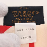 LOUIS VUITTON ルイヴィトン LVエスカル バンドー BB パレオ サマーストライプ アイボリー/レッド/ネイビーシルク M76196 レディース シルク100％ スカーフ 新同 中古 銀蔵