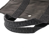 HERMES エルメス エールライン MM 新型 グレー ユニセックス キャンバス トートバッグ ABランク 中古 銀蔵