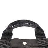 HERMES エルメス エールライン MM 新型 グレー ユニセックス キャンバス トートバッグ ABランク 中古 銀蔵