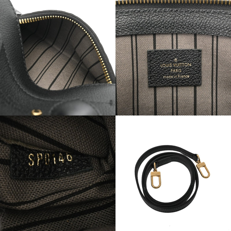 LOUIS VUITTON ルイヴィトン モノグラムアンプラント ポンヌフ ミニ 2WAY ノワール M41743 レディース レザー ハンドバッグ Aランク 中古 銀蔵