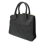 LOUIS VUITTON ルイヴィトン モノグラムアンプラント ポンヌフ ミニ 2WAY ノワール M41743 レディース レザー ハンドバッグ Aランク 中古 銀蔵
