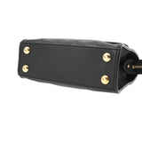 LOUIS VUITTON ルイヴィトン モノグラムアンプラント ポンヌフ ミニ 2WAY ノワール M41743 レディース レザー ハンドバッグ Aランク 中古 銀蔵