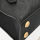 LOUIS VUITTON ルイヴィトン モノグラムアンプラント ポンヌフ ミニ 2WAY ノワール M41743 レディース レザー ハンドバッグ Aランク 中古 銀蔵