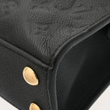 LOUIS VUITTON ルイヴィトン モノグラムアンプラント ポンヌフ ミニ 2WAY ノワール M41743 レディース レザー ハンドバッグ Aランク 中古 銀蔵