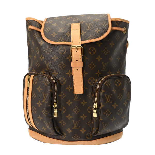 LOUIS VUITTON ルイヴィトン モノグラム サック アド ボスフォール ブラウン M40107 ユニセックス モノグラムキャンバス リュック・デイパック ABランク 中古 銀蔵
