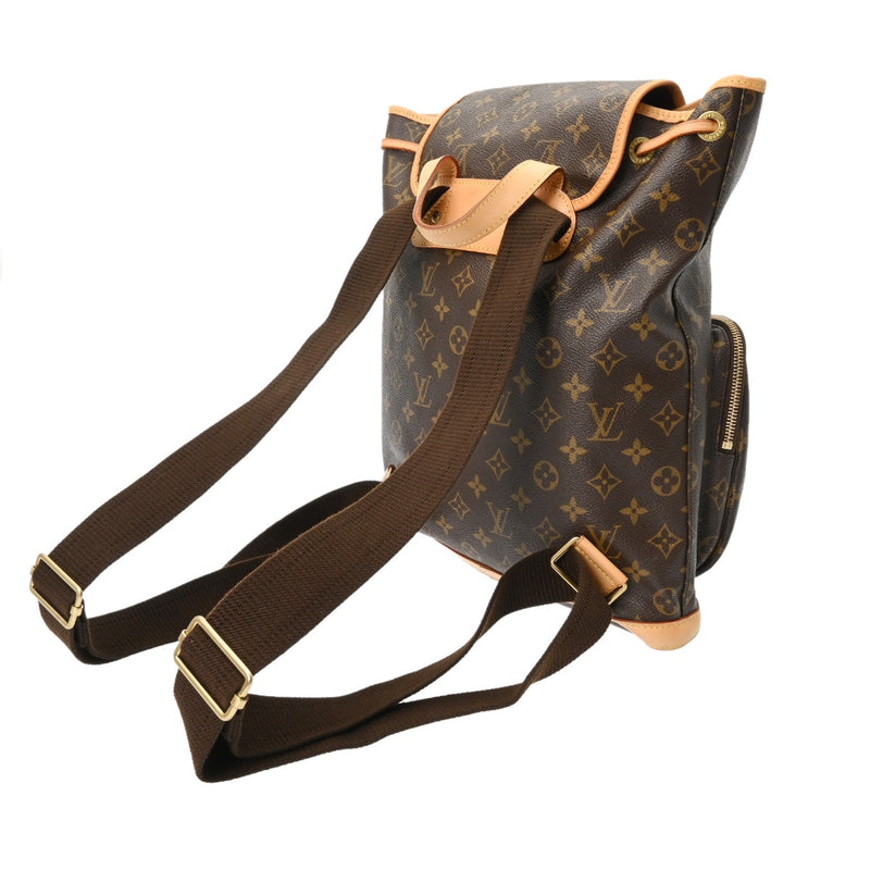 LOUIS VUITTON ルイヴィトン モノグラム サック アド ボスフォール ブラウン M40107 ユニセックス モノグラムキャンバス リュック・デイパック ABランク 中古 銀蔵