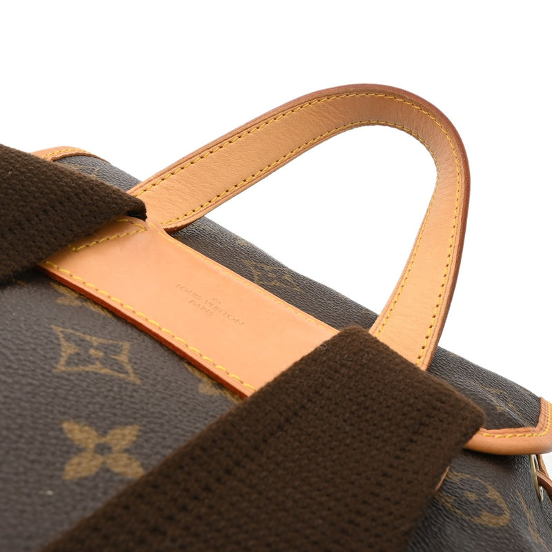 LOUIS VUITTON ルイヴィトン モノグラム サック アド ボスフォール ブラウン M40107 ユニセックス モノグラムキャンバス リュック・デイパック ABランク 中古 銀蔵