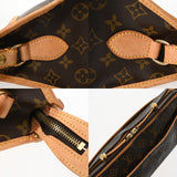 LOUIS VUITTON ルイヴィトン モノグラム ポパンクールロン ブラウン M40008 レディース モノグラムキャンバス ショルダーバッグ Bランク 中古 銀蔵