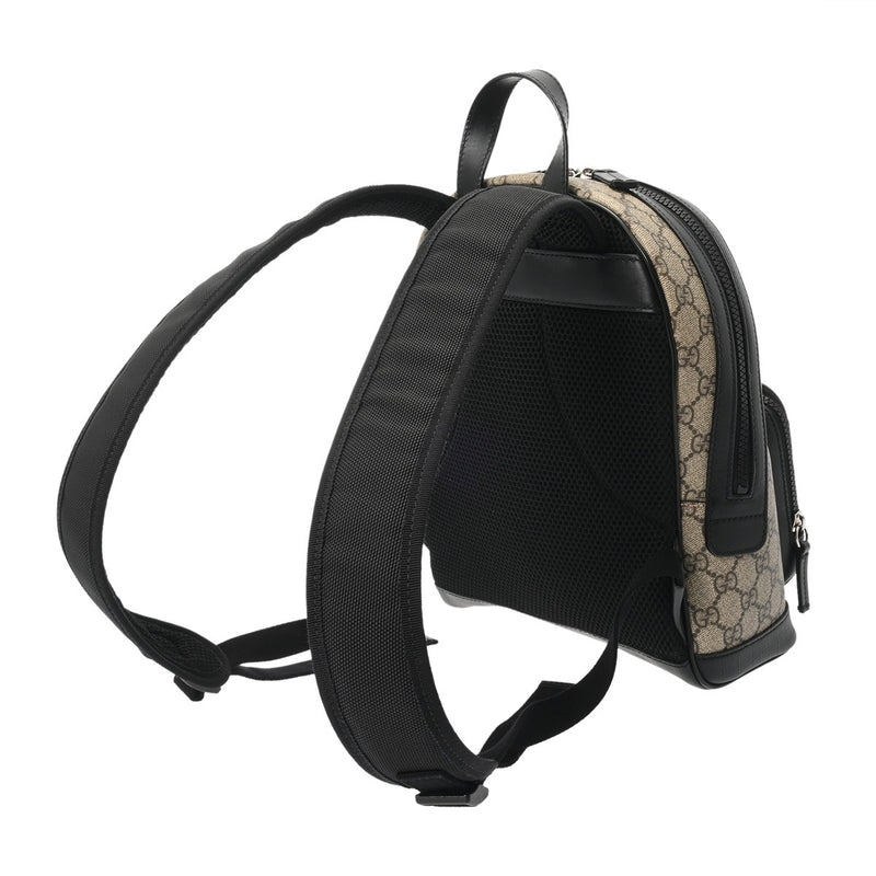 GUCCI グッチ バックパック ベージュ 429020 ユニセックス GGスプリームキャンバス レザー リュック・デイパック Aランク 中古 銀蔵
