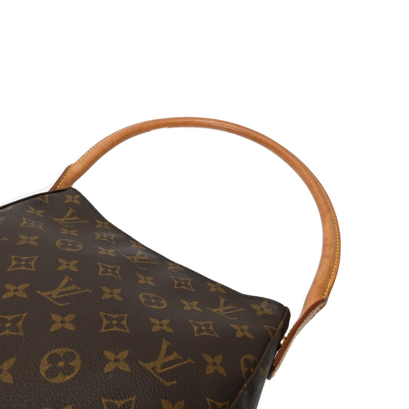 LOUIS VUITTON ルイヴィトン モノグラム ルーピング MM ブラウン LOUIS VUITTON ルイヴィトン モノグラム ルーピング MM ブラウン