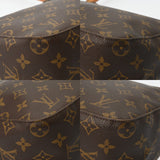 LOUIS VUITTON ルイヴィトン モノグラム ルーピング MM ブラウン M51146 レディース モノグラムキャンバス ショルダーバッグ Bランク 中古 銀蔵