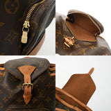 LOUIS VUITTON ルイヴィトン モノグラム ミニ モンスリ ブラウン M51137 レディース モノグラムキャンバス リュック・デイパック Bランク 中古 銀蔵