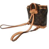 LOUIS VUITTON ルイヴィトン モノグラム ミニ モンスリ ブラウン M51137 レディース モノグラムキャンバス リュック・デイパック Bランク 中古 銀蔵