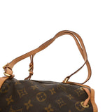 LOUIS VUITTON ルイヴィトン モノグラム ミニ モンスリ ブラウン M51137 レディース モノグラムキャンバス リュック・デイパック Bランク 中古 銀蔵