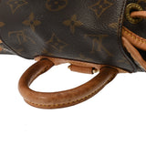 LOUIS VUITTON ルイヴィトン モノグラム ミニ モンスリ ブラウン M51137 レディース モノグラムキャンバス リュック・デイパック Bランク 中古 銀蔵