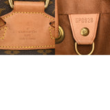 LOUIS VUITTON ルイヴィトン モノグラム モンスリ MM ブラウン M51136 レディース モノグラムキャンバス リュック・デイパック Bランク 中古 銀蔵