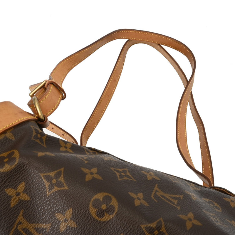LOUIS VUITTON ルイヴィトン モノグラム モンスリ MM ブラウン M51136 レディース モノグラムキャンバス リュック・デイパック Bランク 中古 銀蔵