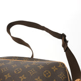 LOUIS VUITTON ルイヴィトン モノグラム リポーター PM ブラウン M45254 ユニセックス モノグラムキャンバス ショルダーバッグ Bランク 中古 銀蔵