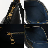 LOUIS VUITTON ルイヴィトン モノグラムアンプラント キャリーオール ジップ NM PM ノワール M46288 レディース レザー ショルダーバッグ Bランク 中古 銀蔵