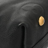 LOUIS VUITTON ルイヴィトン モノグラムアンプラント キャリーオール ジップ NM PM ノワール M46288 レディース レザー ショルダーバッグ Bランク 中古 銀蔵
