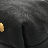 LOUIS VUITTON ルイヴィトン モノグラムアンプラント キャリーオール ジップ NM PM ノワール M46288 レディース レザー ショルダーバッグ Bランク 中古 銀蔵