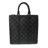 LOUIS VUITTON ルイヴィトン モノグラムエクリプス サックプラ クロス 旧型 2WAYトート 黒/グレー M46098 メンズ モノグラムキャンバス ハンドバッグ Aランク 中古 銀蔵