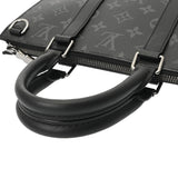 LOUIS VUITTON ルイヴィトン モノグラムエクリプス サックプラ クロス 旧型 2WAYトート 黒/グレー M46098 メンズ モノグラムキャンバス ハンドバッグ Aランク 中古 銀蔵