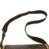 LOUIS VUITTON ルイヴィトン モノグラム ポシェットボスフォール PM ブラウン M40106 レディース モノグラムキャンバス ショルダーバッグ Bランク 中古 銀蔵