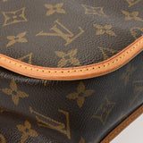 LOUIS VUITTON ルイヴィトン モノグラム ポシェットボスフォール PM ブラウン M40106 レディース モノグラムキャンバス ショルダーバッグ Bランク 中古 銀蔵