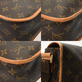LOUIS VUITTON ルイヴィトン モノグラム ポシェットボスフォール PM ブラウン M40106 レディース モノグラムキャンバス ショルダーバッグ Bランク 中古 銀蔵