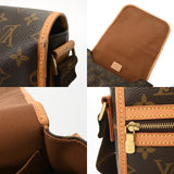 LOUIS VUITTON ルイヴィトン モノグラム ポシェットボスフォール PM ブラウン M40106 レディース モノグラムキャンバス ショルダーバッグ Bランク 中古 銀蔵