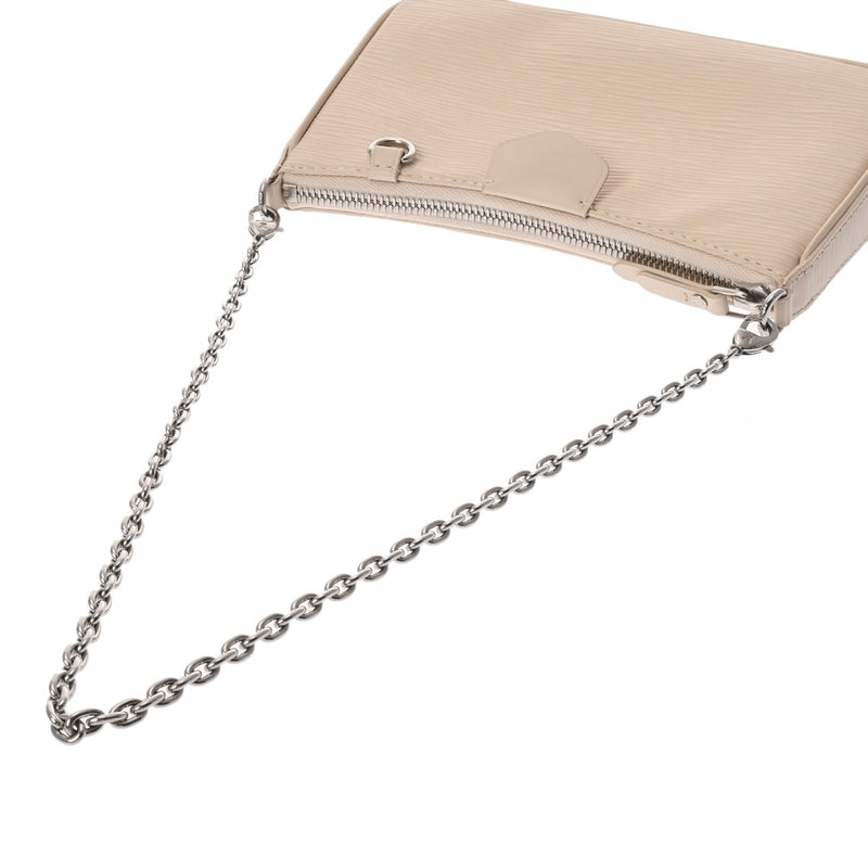 LOUIS VUITTON ルイヴィトン エピ イージーポーチオンストラップ クオーツ M80479 レディース レザー アクセサリーポーチ ABランク 中古 銀蔵