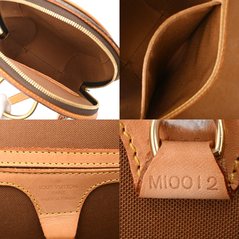 LOUIS VUITTON ルイヴィトン モノグラム エリプス サックアド ブラウン M51125 レディース モノグラムキャンバス リュック・デイパック Bランク 中古 銀蔵