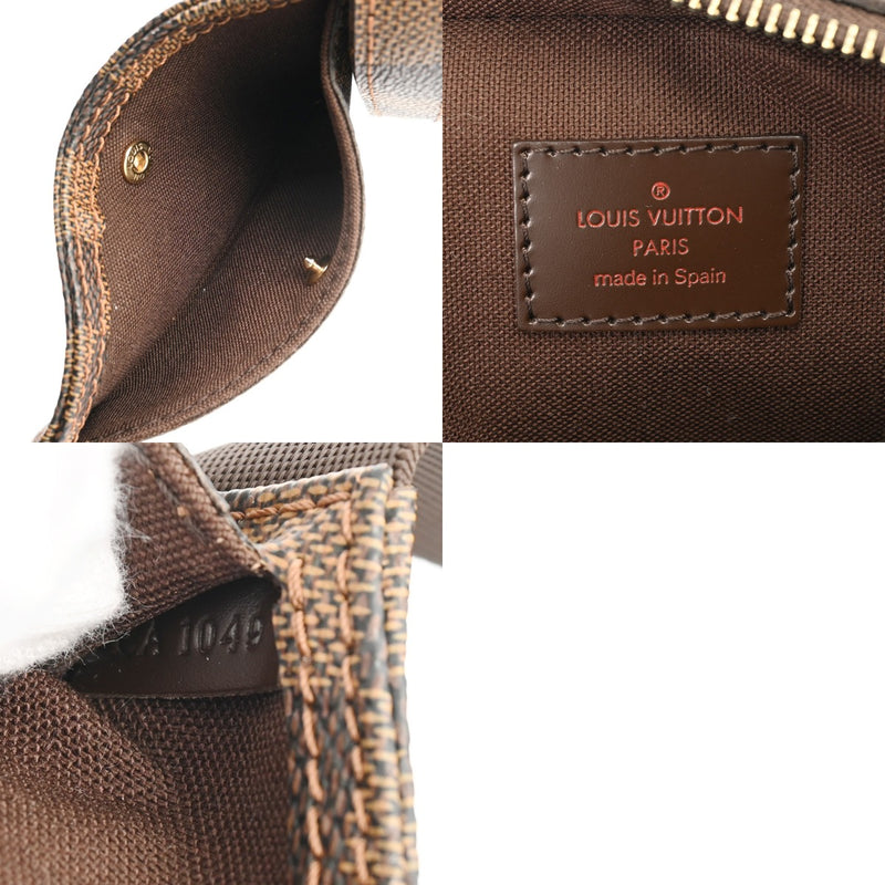 LOUIS VUITTON ルイヴィトン ダミエ ジェロニモス 後期型 ブラウン N51994 メンズ ダミエキャンバス ボディバッグ ABランク 中古 銀蔵