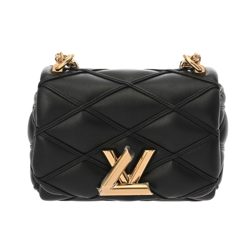 LOUIS VUITTON ルイヴィトン PICO GO-14 ノワール M23625 レディース ラムレザー ショルダーバッグ 新同 中古 銀蔵