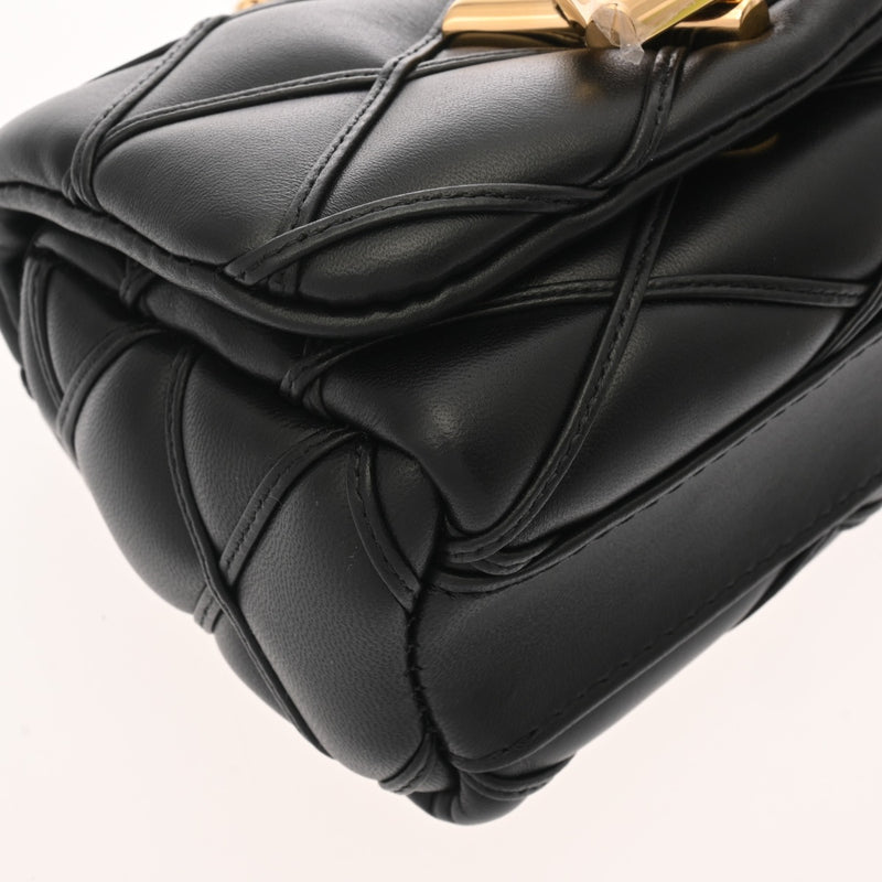 LOUIS VUITTON ルイヴィトン PICO GO-14 ノワール M23625 レディース ラムレザー ショルダーバッグ 新同 中古 銀蔵