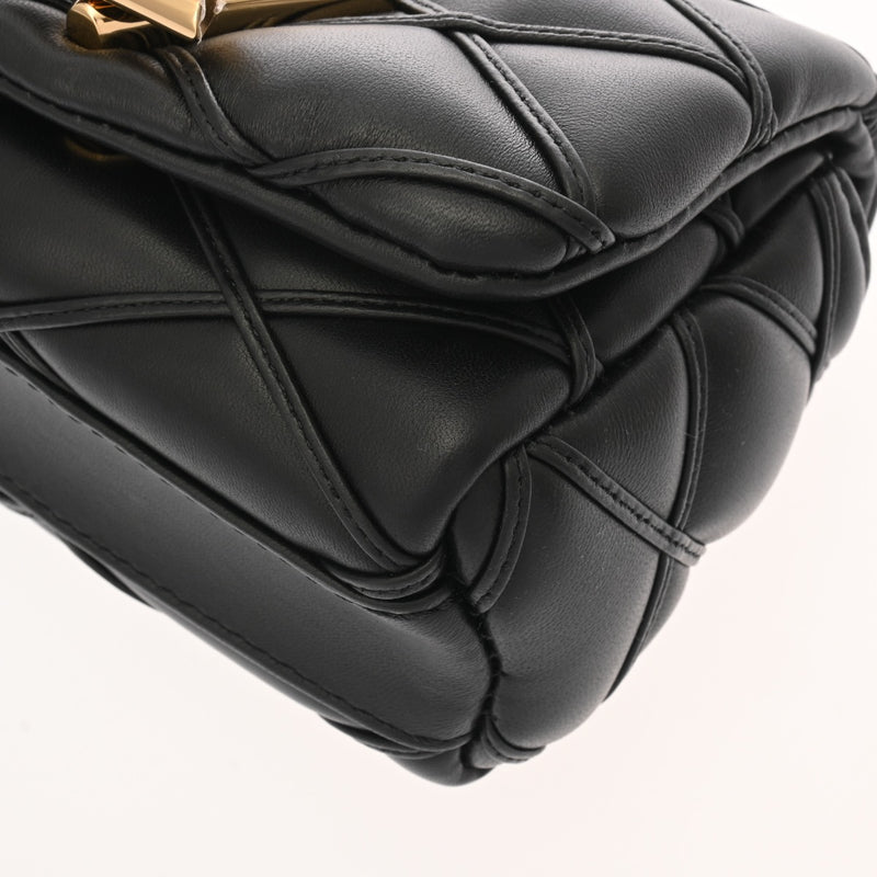 LOUIS VUITTON ルイヴィトン PICO GO-14 ノワール M23625 レディース ラムレザー ショルダーバッグ 新同 中古 銀蔵