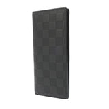 LOUIS VUITTON ルイヴィトン ダミエアンフィニ ポルトフォイユ ブラザ オニキス N63010 メンズ レザー 長財布 ABランク 中古 銀蔵