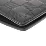 LOUIS VUITTON ルイヴィトン ダミエアンフィニ ポルトフォイユ ブラザ オニキス N63010 メンズ レザー 長財布 ABランク 中古 銀蔵