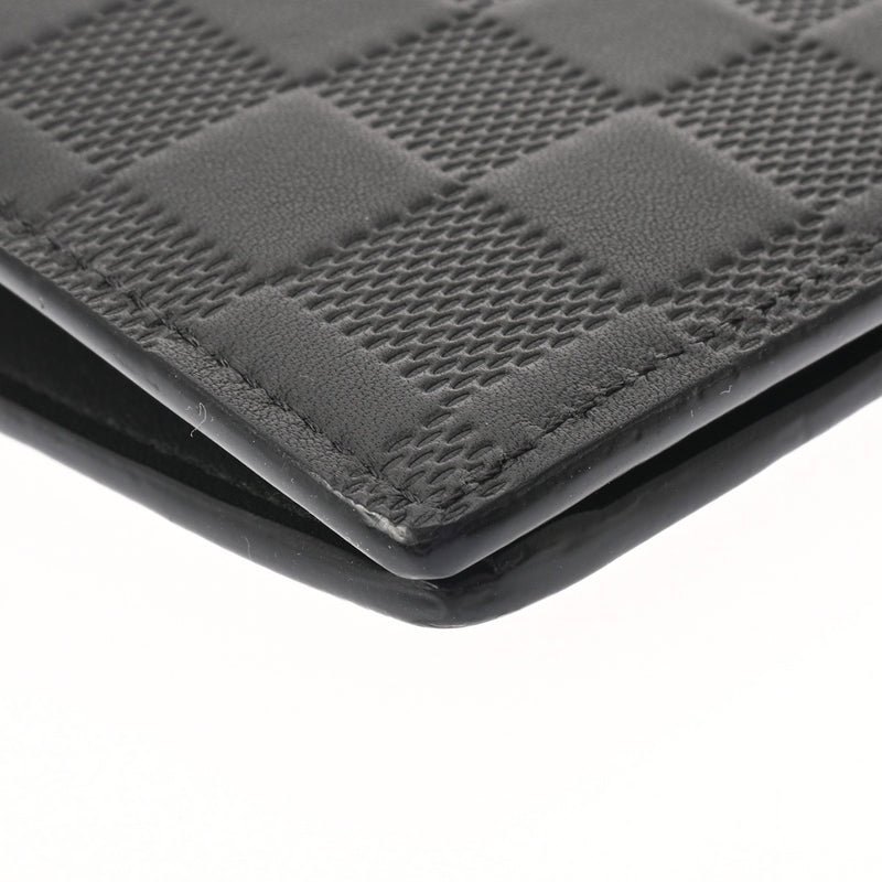 LOUIS VUITTON ルイヴィトン ダミエアンフィニ ポルトフォイユ ブラザ オニキス N63010 メンズ レザー 長財布 ABランク 中古 銀蔵