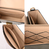 LOUIS VUITTON ルイヴィトン エピ ポルトフォイユ トランク ミニ カーキ レディース レザー ショルダーバッグ Aランク 中古 銀蔵