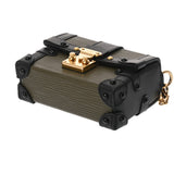 LOUIS VUITTON ルイヴィトン エピ ポルトフォイユ トランク ミニ カーキ レディース レザー ショルダーバッグ Aランク 中古 銀蔵